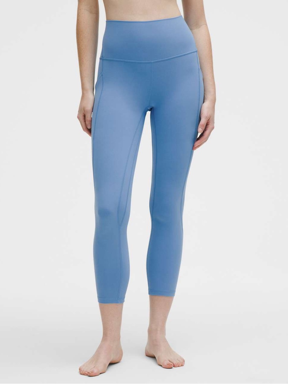 lululemon Align High-Rise Crop Legging with Pockets 23” in Pool Party